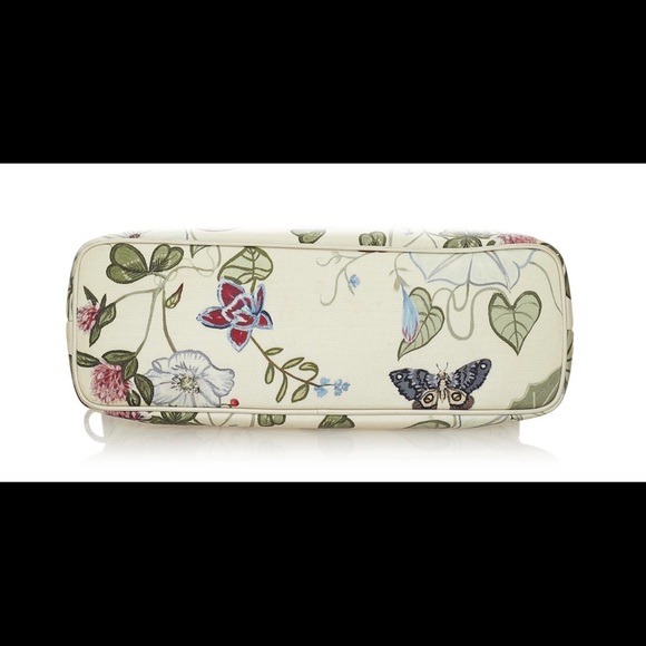 Gucci Flora Knight satchel with crossbody strap - Picture 4 of 10